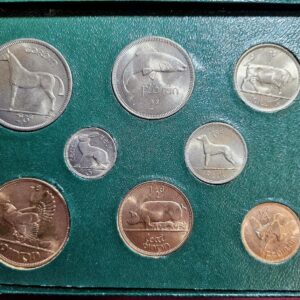 1950s Ireland 8 Coin Set in Original Box #I3602