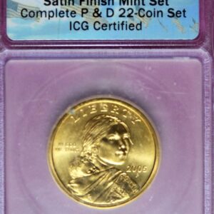 2005 - P ICG SP69 Sacagawea Dollar! #B44827
