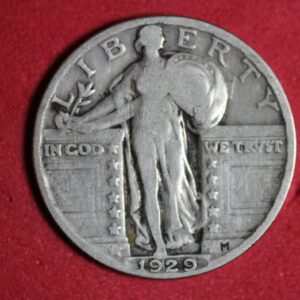 Estate Find 1929 - Standing Liberty Quarter!! #K39574