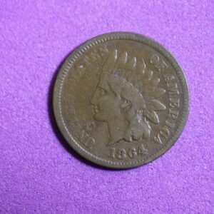 ESTATE FIND 1864 Indian Head Penny Cent! #K10061